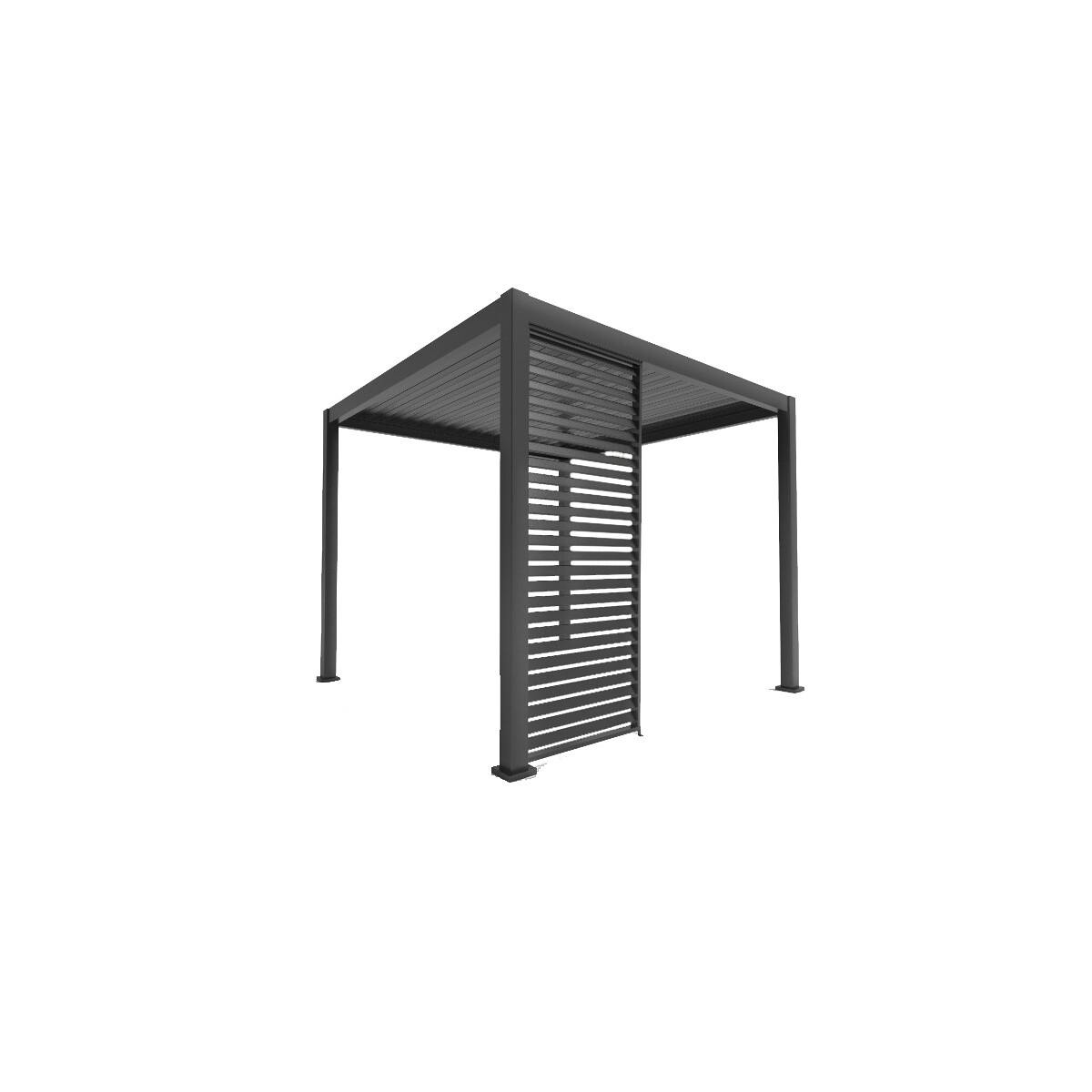 Seitenwand für 4m »Mirador« Pergola...