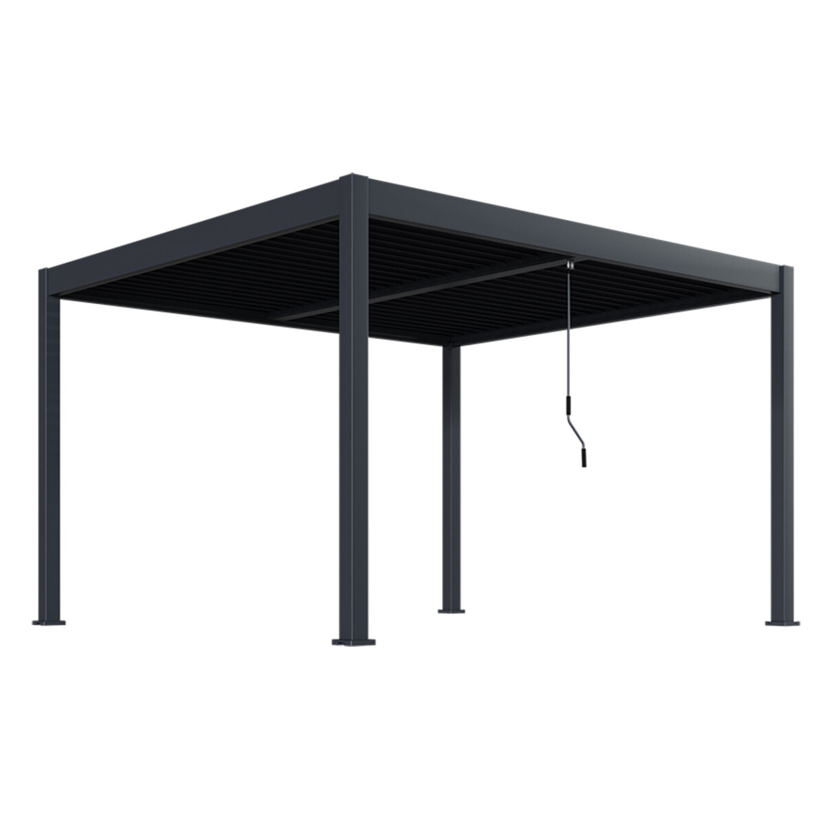 »Oasis 3,6x4m« Lamellendach Pergola Pavillon,...